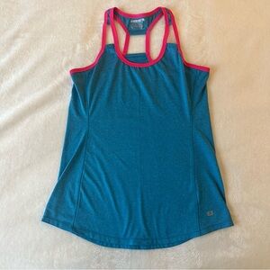 Layer 8 Racerback Athletic Tank Top with Cutouts